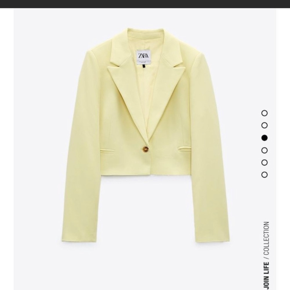 ZARA BLAZER CROPPED